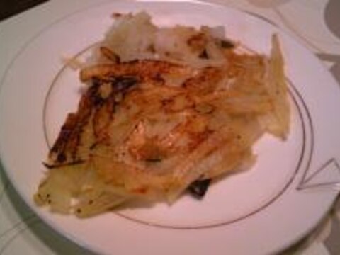 塩鱈 じゃがいものガレット風 レシピ 作り方 By Yushiyutot 楽天レシピ